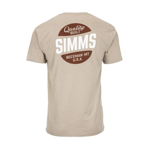 SIMMS QUALITY BUILT POCKET T-SHIRT KHAKI HEATHER US-S