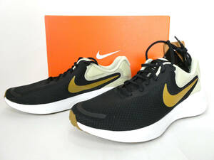  Nike NIKE new goods! Revolution 7 men's load running shoes 27cm black free shipping light weight sneakers 