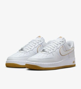 NIKE AIR FORCE 1 07 white/wht-bronzine DV0788-104 US9 27.0cm ナイキ エアフォース 1 07 AF1 ホワイト ブロンド　新品未使用