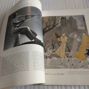 Harper's BAZAAR ハーパーズ・バザー 1933年 March ヴィンテージ アメリカ ファッション雑誌の画像7