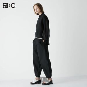 今期　UNIQLO : C ユニクロ : C コットンバルーンパンツ　スラックス 