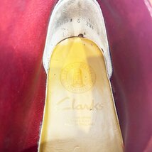 英国製 Clarks クラークス スエード チャッカブーツ サイズ8E Is4-48_画像8