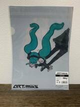 初音ミク art of miku アートオブミク クリアファイル　A4 FACE_画像2