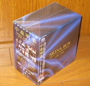 完全生産限定盤！中森明菜・18CD・「～ 30th Anniversary ～ AKINA BOX SACD / CD Hybrid Edition 1982 - 1991」