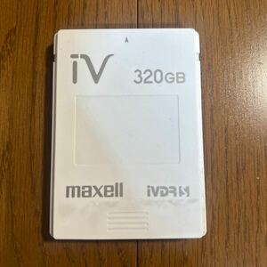 送料無料　iVDRS 320GB maxell マクセル　カセットHDD