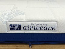 〓 エアウィーヴ air weave ベッドマットレス S03 ダブルサイズ エアファイバー 組み合わせで硬さ調節が可能なマットレス 美品 24万円_画像3