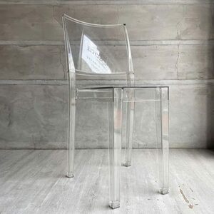 ♪ カルテル Kartell ラ マリー La Marie ダイニングチェア スタッキングチェア クリスタル ポリカーボネート フィリップ・スタルク A