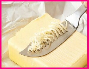 【送料無料:バターナイフ:日本製:17cm】★ふわっとした溶けやすいバターに!!!　：日本製：ふぁわふぁわ：匠の技