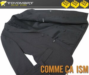 2108* Comme Ca Ism COMME CA ISM* new goods GC04 [ light, stretch .,...] wool Like thousand bird jacket charcoal /SS regular price 17600 jpy 