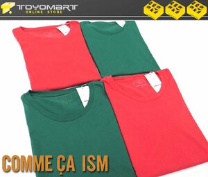 E29●コムサイズム COMME CA ISM●新品　TG01　ベーシック無地Ｔシャツ　M　４枚セット　定価7040円