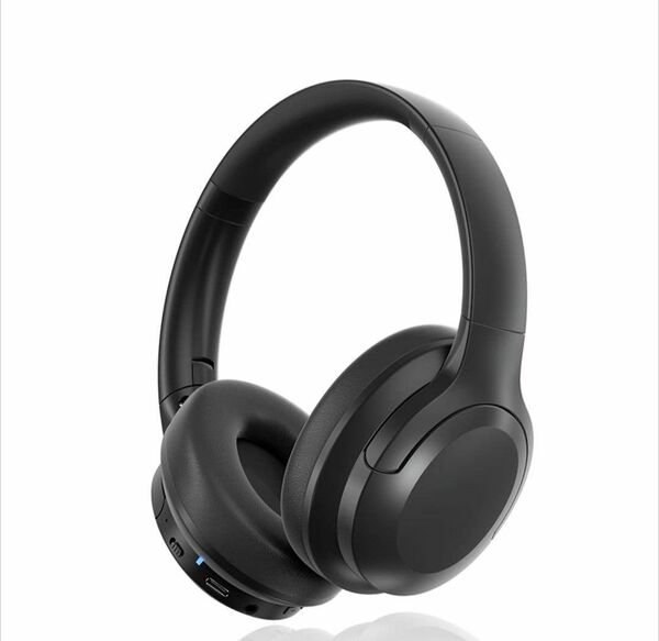 ワイヤレスヘッドホン Bluetooth 5.3 折りたたみ式　ブラック