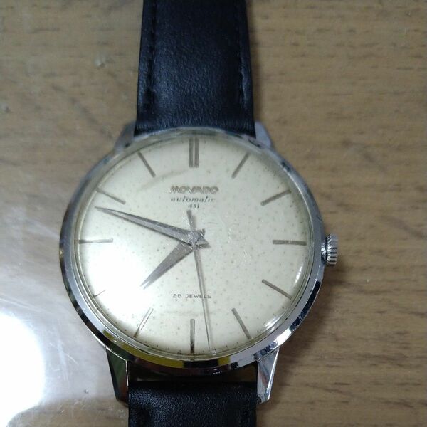 MOVADO AUTOMATIC 431 28JEWELS 自動巻 メンズ腕時計