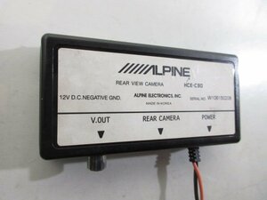 ALPINE アルパイン バックカメラ リアカメラ HCE-C90 動作確認済み 中古 欠品部品有り