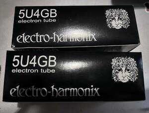 真空管 ギターベース アンプ 5U4GB EH Electro-Harmonix 5U4GB EH整流器真空管、シングル