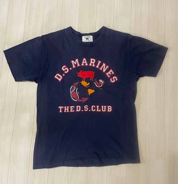 D.S.CLUB D.S.MARINES Tシャツ　Ｌ