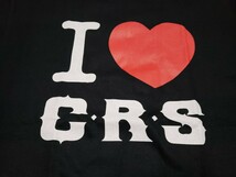 I LOVE CRS CRS連合会 レジェンド メンバー アーリーキャッツ ルート20 スペクター Tシャツ XL ブラック 検）GS400 GT380 CBX400F CB400F Z_画像1