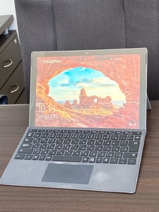 キーボード付き Microsoft Surface Pro 6 1796 Core i5 8350U メモリ8GB SSD128GB☆ win10Pro【送料無料】タブレットPC 本体 A5766