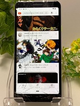 訳あり品 SIMフリー OS12☆ Google Pixel 3a 64GB Pixel ピクセル 5.6インチ SIMロック解除済み ※液晶割れあり A5810_画像4