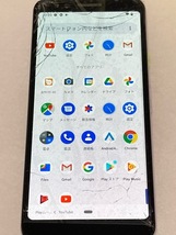 訳あり品 SIMフリー OS12☆ Google Pixel 3a 64GB Pixel ピクセル 5.6インチ SIMロック解除済み ※液晶割れあり A5809_画像3