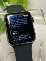 Apple Watch Series3 42mm GPSモデル A1859 MTF32J/A スペースグレイ スマートウォッチ 本体 バントあり Y1_画像5