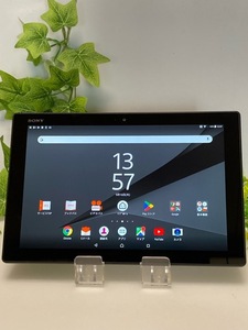 ソニー Xperia Z4 Tablet SOT31 au SIMフリー☆ 判定〇 ブラック ★OS7.0アップデート済★ SO-05G同型 A5839