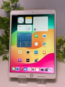 iPad Pro 10.5 дюймовый Wi-Fi + Cellular 64GB Gold MQF12J/A A1709 SoftBank SIM свободный * жидкокристаллический трещина / камера дефект Y52