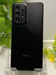 ジャンク Galaxy A53 5G 128GB SIMフリー SCG15 スマートフォン オーサムブラック ※液晶不良 部品等 Y34