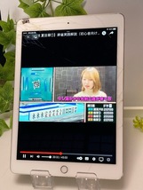 Apple iPad Air 2 Wi-Fi+Cellular 16GB A1567 (MGH72J/A) シルバー/判定〇 au ※液晶割れ 訳あり A5871_画像10