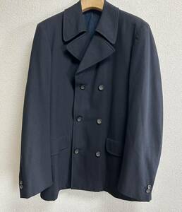 JIL SANDER pea coat 48 men's 