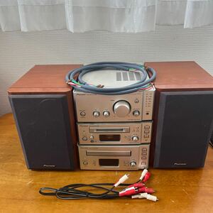 Pioneer パイオニア A-N701.MJ-N901.PD-N901.システムコンポ S-N701-LRミニコンポ CD PIONEER MD アンプ MDだけ通電ok 現状品