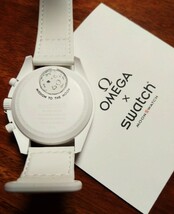 オメガ×スウォッチ スヌーピー OMEGA SWATCH MISSION TO MOONPHASE 新品未使用 2024/05/04から2年保証 レシート付 ムーンフェイズ SNOOPY _画像3