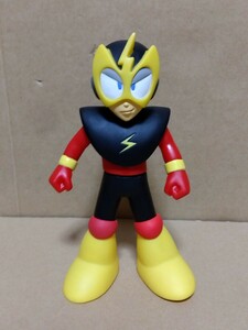  ultra rare lock man electro man figure CAPCOM lock man X lock man Exe sofvi 