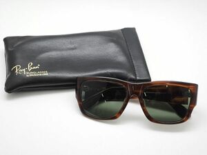 5-219-60　Ray-Ban サングラス WAYFARER NOMAD『W0947』ウェイファーラー　ノマド B&L ボシュロム ブラウン系　ソフトケース付　