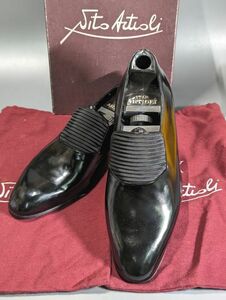 5-70-80 ARTIOLI arte .oli dress shoes UK7(25.5cm corresponding ) exclusive use shoe tree attaching 