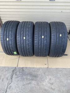 ブリヂストン　BRIDGSTONE POTENZA S001 225/45R17 94W 6-7分山バリ溝