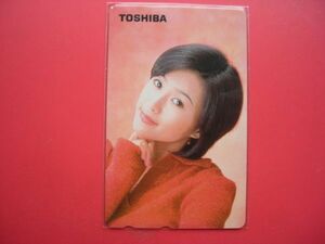 酒井法子　東芝　未使用テレカ　②