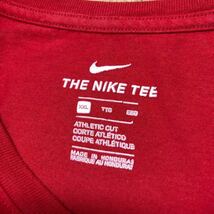 NIKE /ナイキ /メンズXXL 半袖Tシャツ トップス ビッグロゴ プリントTシャツ 赤 スポーツウエア USA古着 大きいサイズ_画像7