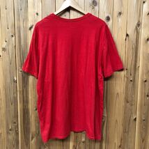 NIKE /ナイキ /メンズXXL 半袖Tシャツ トップス ビッグロゴ プリントTシャツ 赤 スポーツウエア USA古着 大きいサイズ_画像3