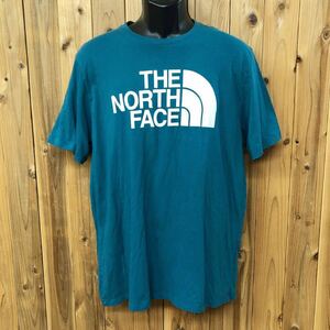 THE NORTH FACE /ノースフェイス /メンズXL 半袖Tシャツ トップス プリントTシャツ ビッグロゴ アウトドア カジュアル 古着