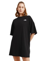 新品 即決 海外M(日本L相当)ノースフェイス Tシャツ ブラック 黒 ワンピース オーバーサイズ THE NORTH FACE 大きいサイズ ドレスTシャツ_画像5