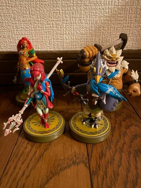 ゼルダの伝説ブレスオブザワイルド4英傑セットamiibo