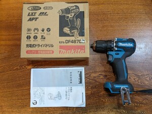 [中古] マキタ 充電式ドライバドリル DF487DZ