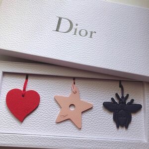 【新品未使用】Dior チャーム ハート スター 星 蜂 ハチ バッグチャーム