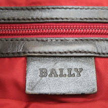BALLY バリー メッセンジャーバッグ　キャンパス×レザー　メンズ_画像8