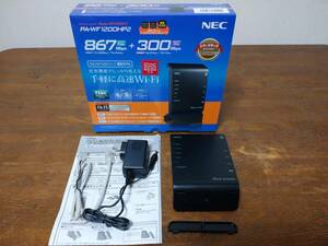 【美品】 PA-WF1200HP2 NEC Aterm 無線ルーター wifi 【送料無料】