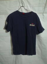 メンズ pk82 紅や BINYA Orion Beer オリオンビール プリント 半袖Tシャツ XL ネイビー 紺 かりゆしウェア_画像2