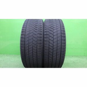 ブリヂストン BLIZZAK VRX3 205/55R16 91Q 日本製 2本SET■2021年製7~8分山スタッドレス■中古 1本にセンター摩耗あり■帯広市手渡し可