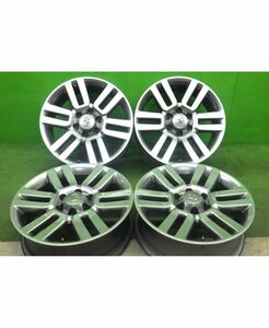 サーフ,プラド等に■TOYOTA/トヨタ FJクルーザー 純正アルミホイール 20x7J 6穴 139.7 +15 106 4本SET■中古 若干の傷あり■帯広市手渡し可