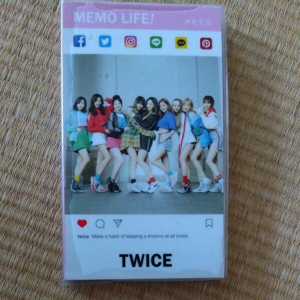 TWICE　メモ帳　スケジュール帳