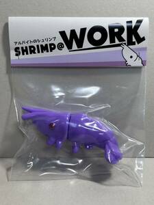 デザフェス 59 TINY SHOP SHRIMP WORK アルバイトのシュリンプ ブドウ ver 紫★デザインフェスタ サイエンスパトロール ソフビ